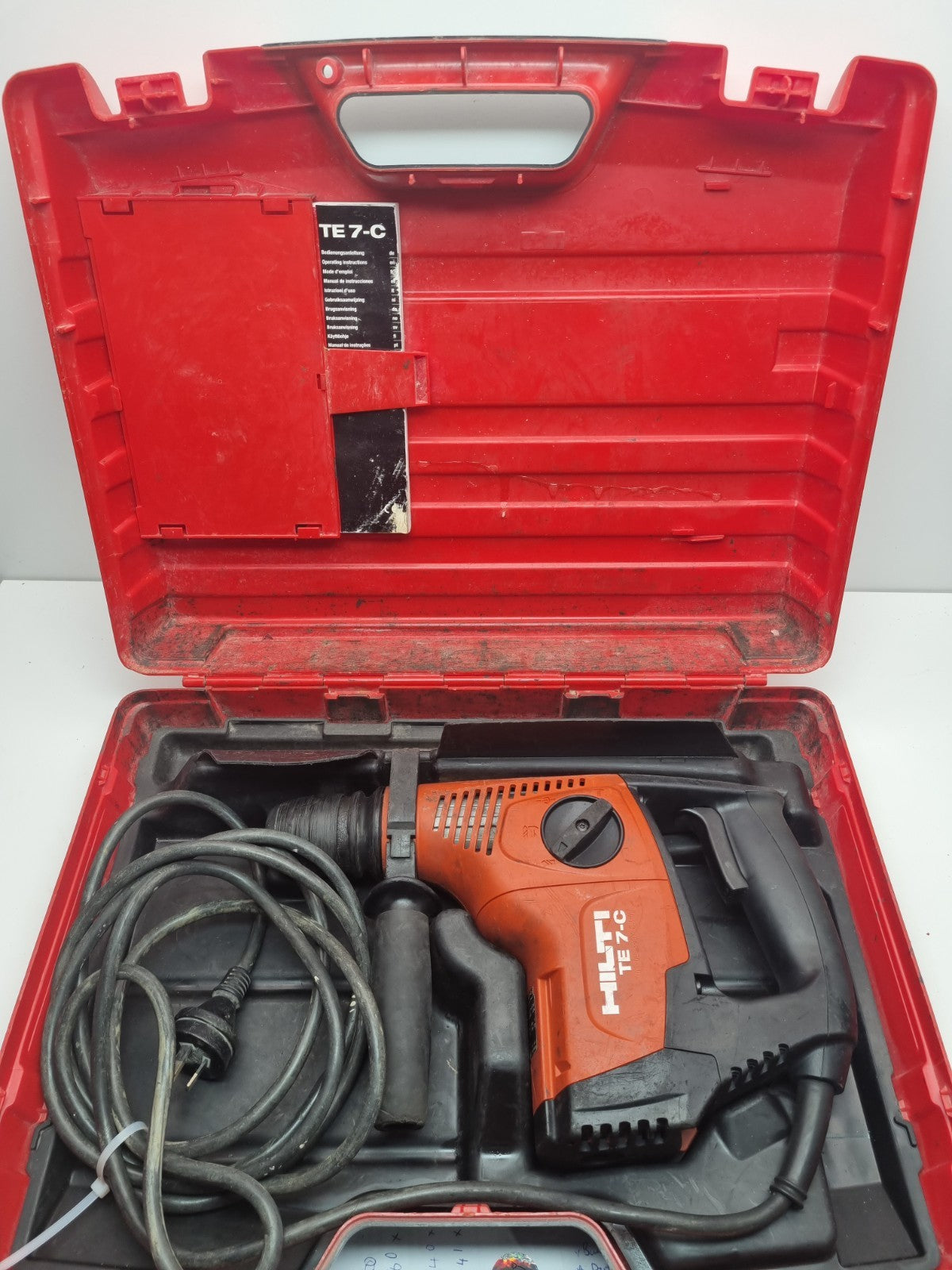 Hilti Hammer Drill in Case Corded Power Tool Industrial
