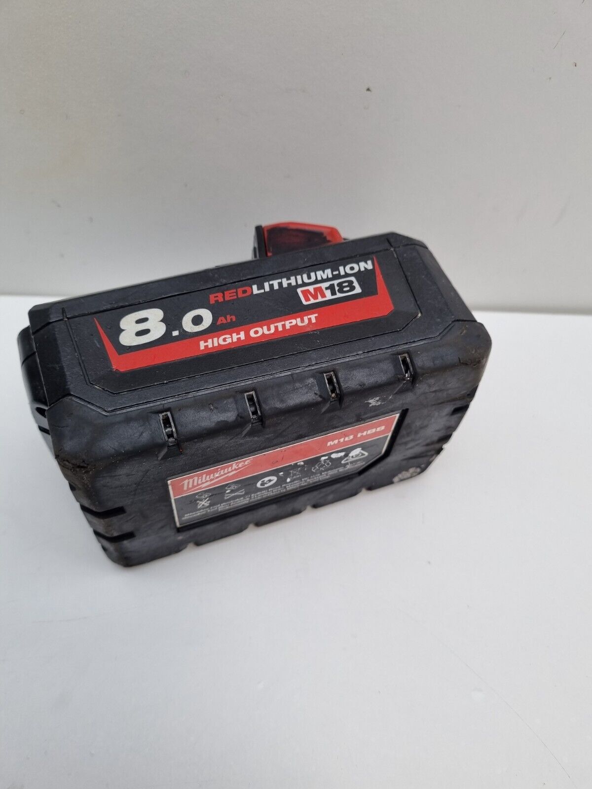 Milwaukee Battery 8.0Ah 18 High Output Buy Power Tool Accessories