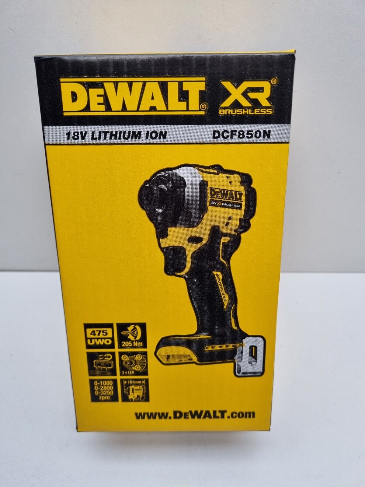 Dewalt Impact Driver Power tool 18v Li-ion DCF850N