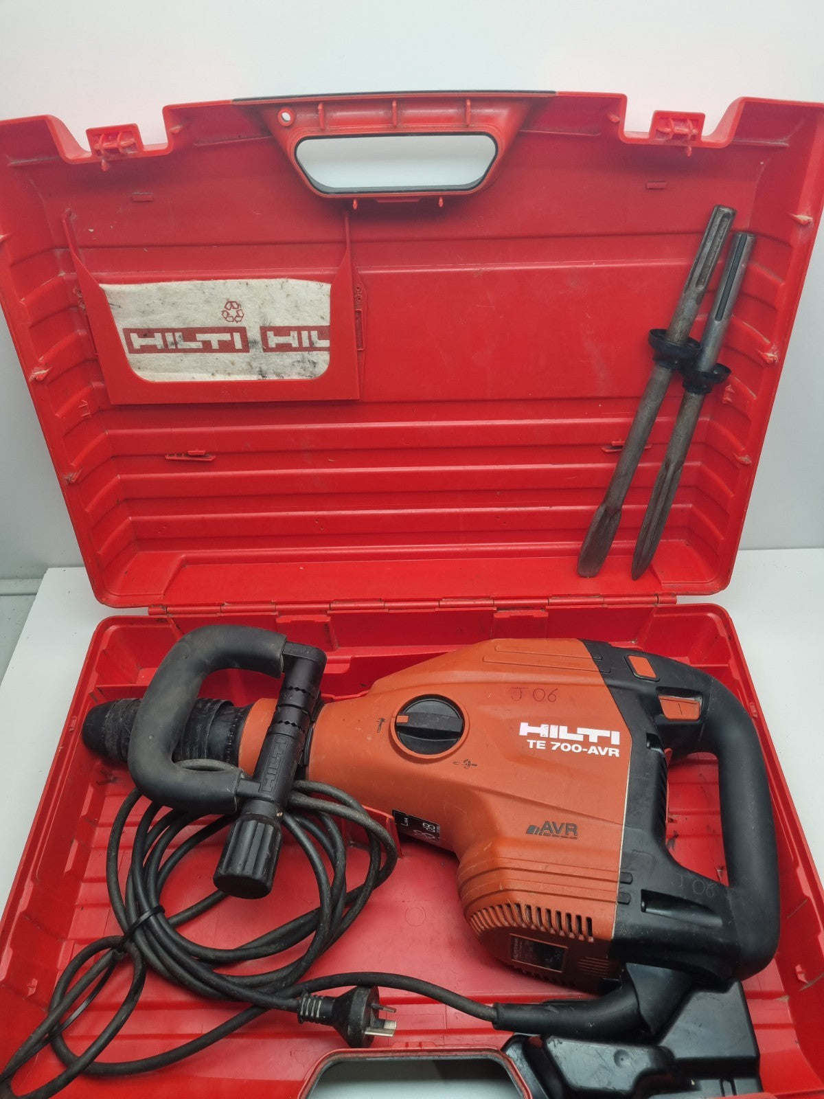 Hilti Demolition Drill Case Corded Power Tool