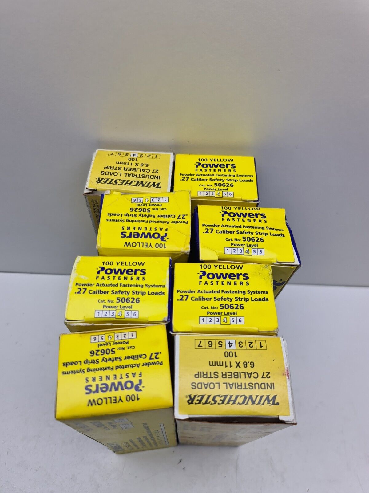 Ramset Powers Powder Actuated Strip Loads x8 Yellow