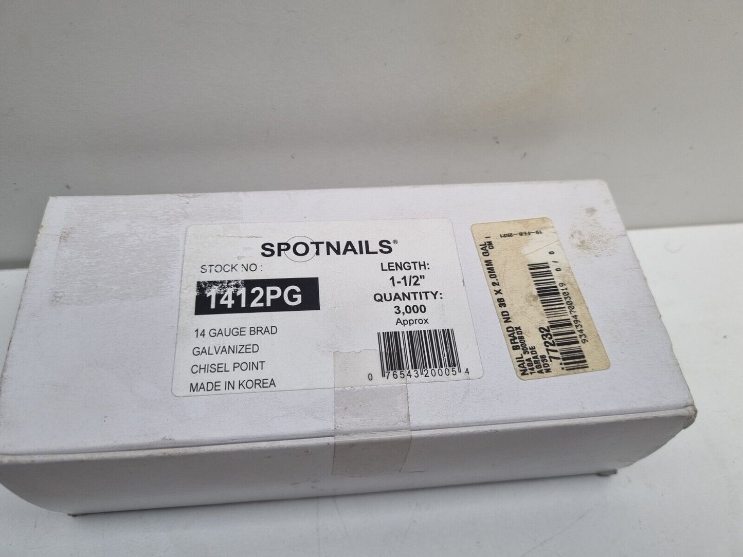 Galvanised Nails Chisel Point 14 Gauge POwer Tool Accessories