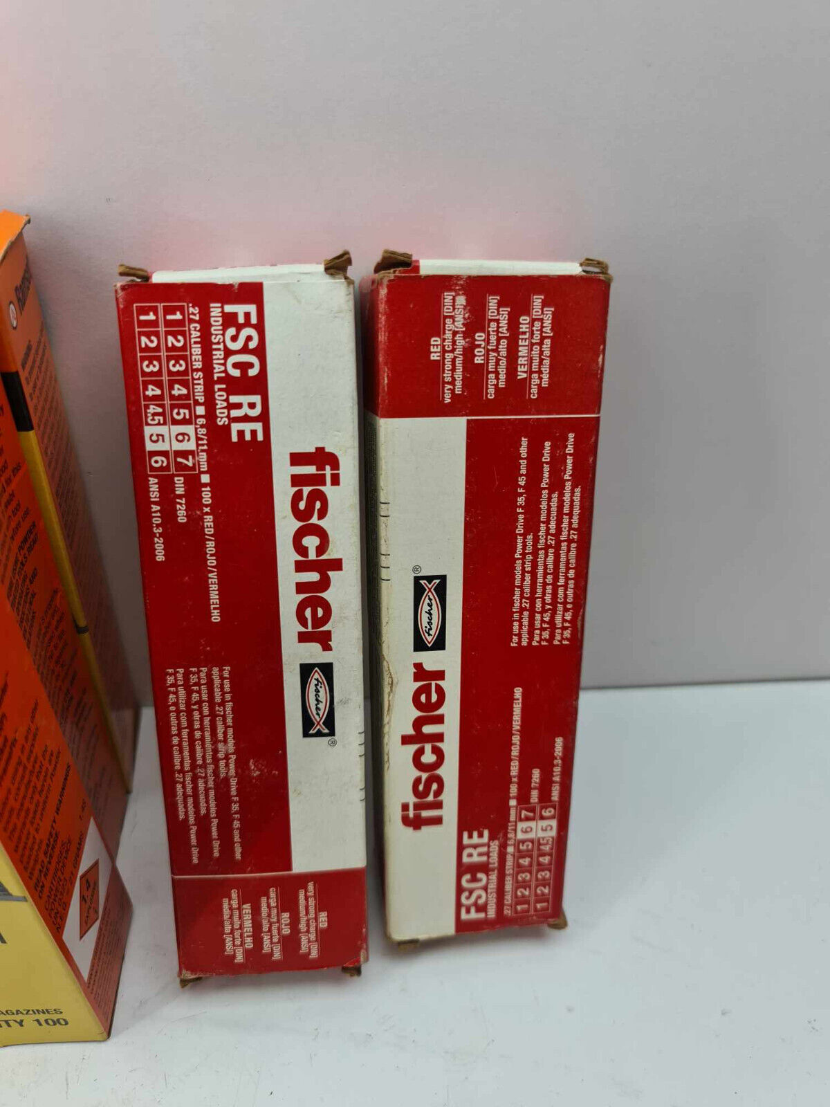 Ramset Fischer Powers Power Loads for 10 Strips - In Boxes