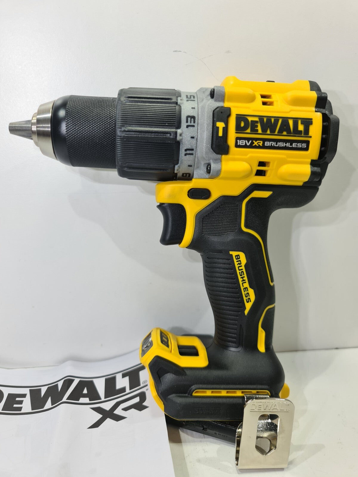 Drilling Compact Power Tool Dewalt 18v Brushless Yellow Drill