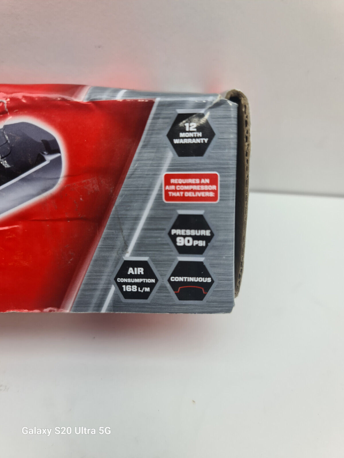 Full Boar 3/8" Air Ratchet Wrench - New in Box