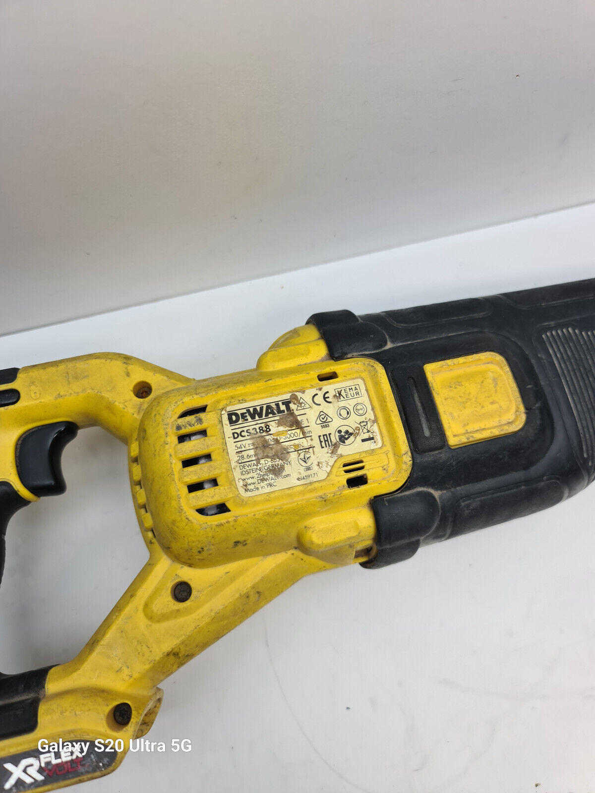 Dewalt 54v Reciprocating Saw DCS388 - Used