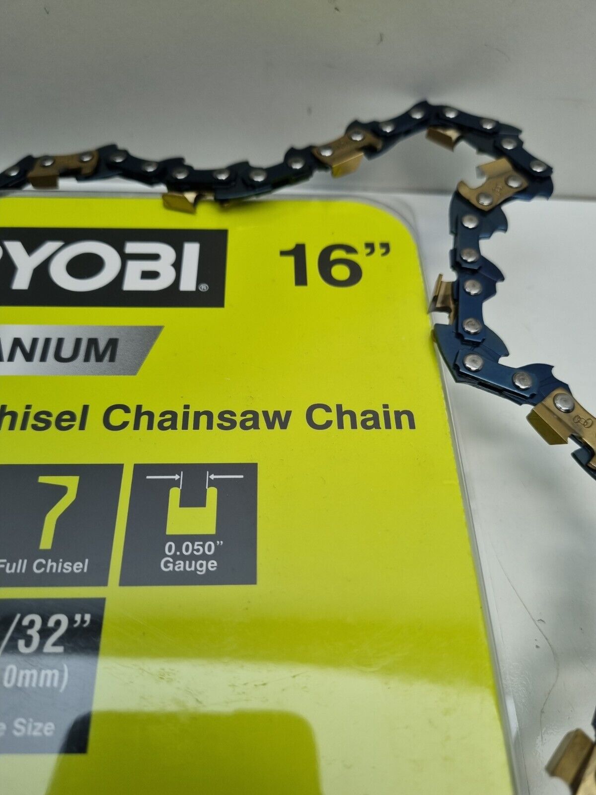 Ryobi 16" Titanium Chain 56-0.050 - 3/8 outdoor tools