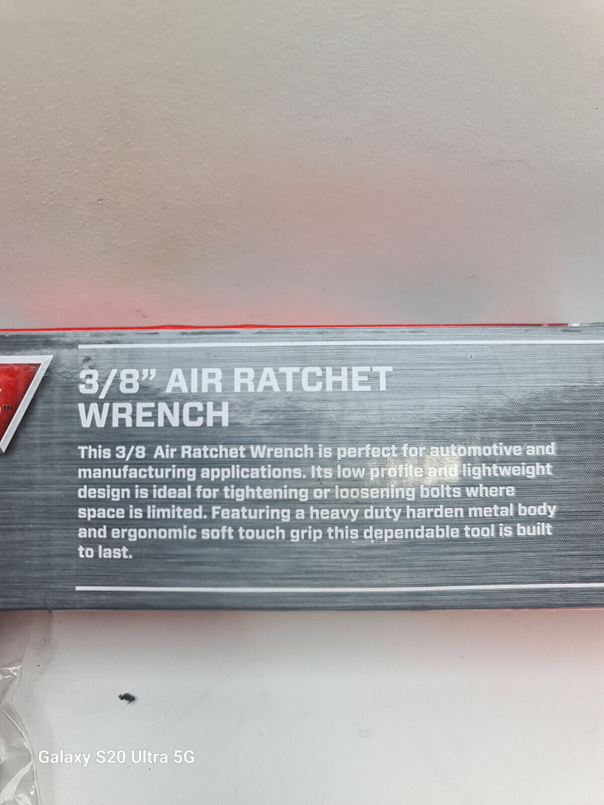 Full Boar 3/8" Air Ratchet Wrench - New in Box