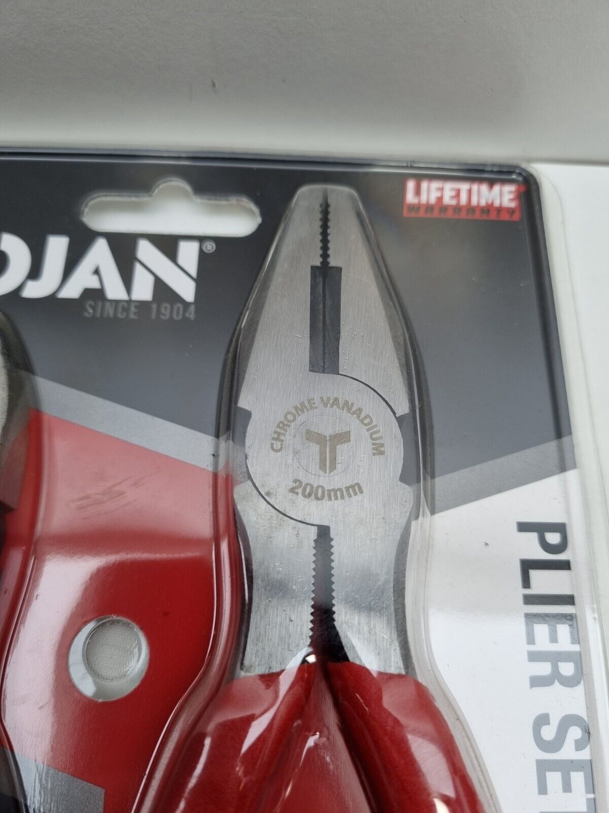 Trojan Plier Set - Side Cut Combination Plier - New + Genuine