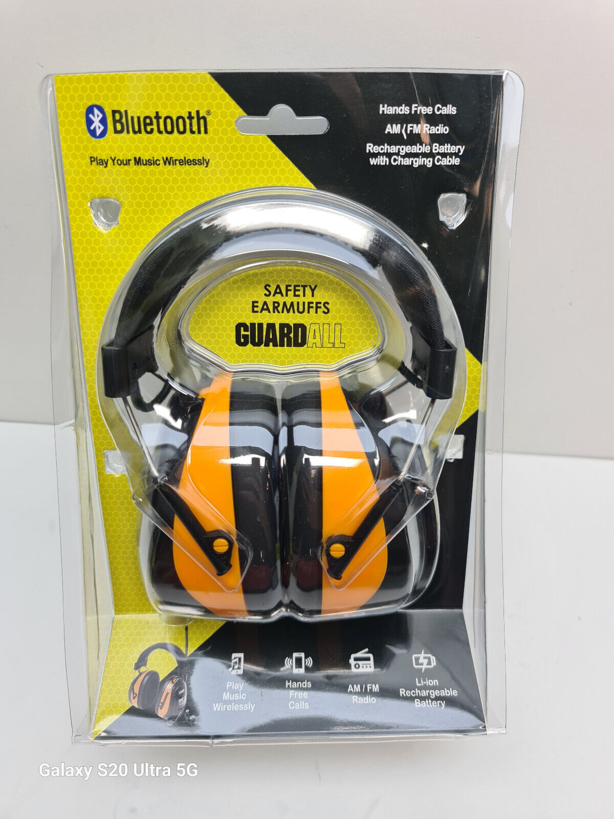 Guard All Bluetooth Ear Muffs - Hands Free - New in Pack