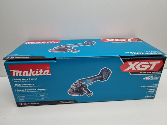 Makita 40v XGT 125mm Grinder GA005GZ Switch - New in Box