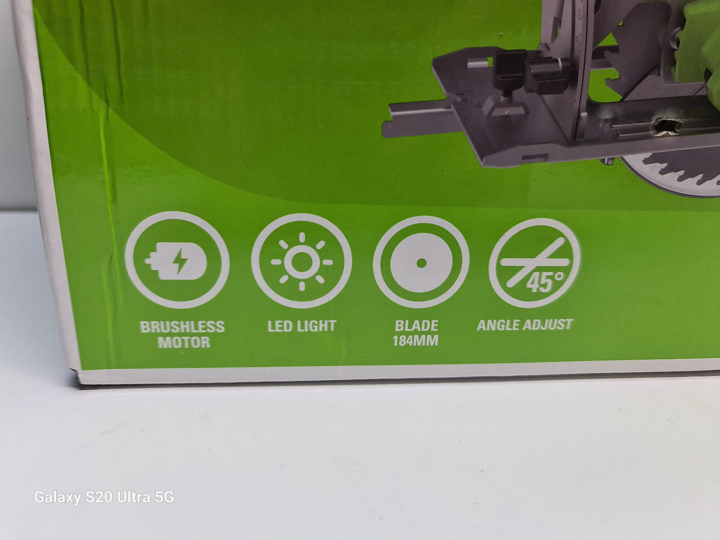 Greenworks 24v Brushless Circular Saw CRD401 - New