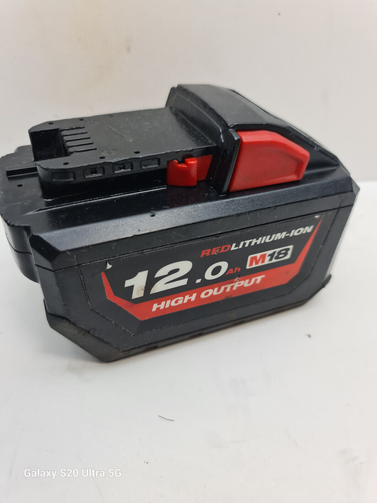 Milwaukee 18v 12.0Ah Battery - Used + Genuine Milwaukee