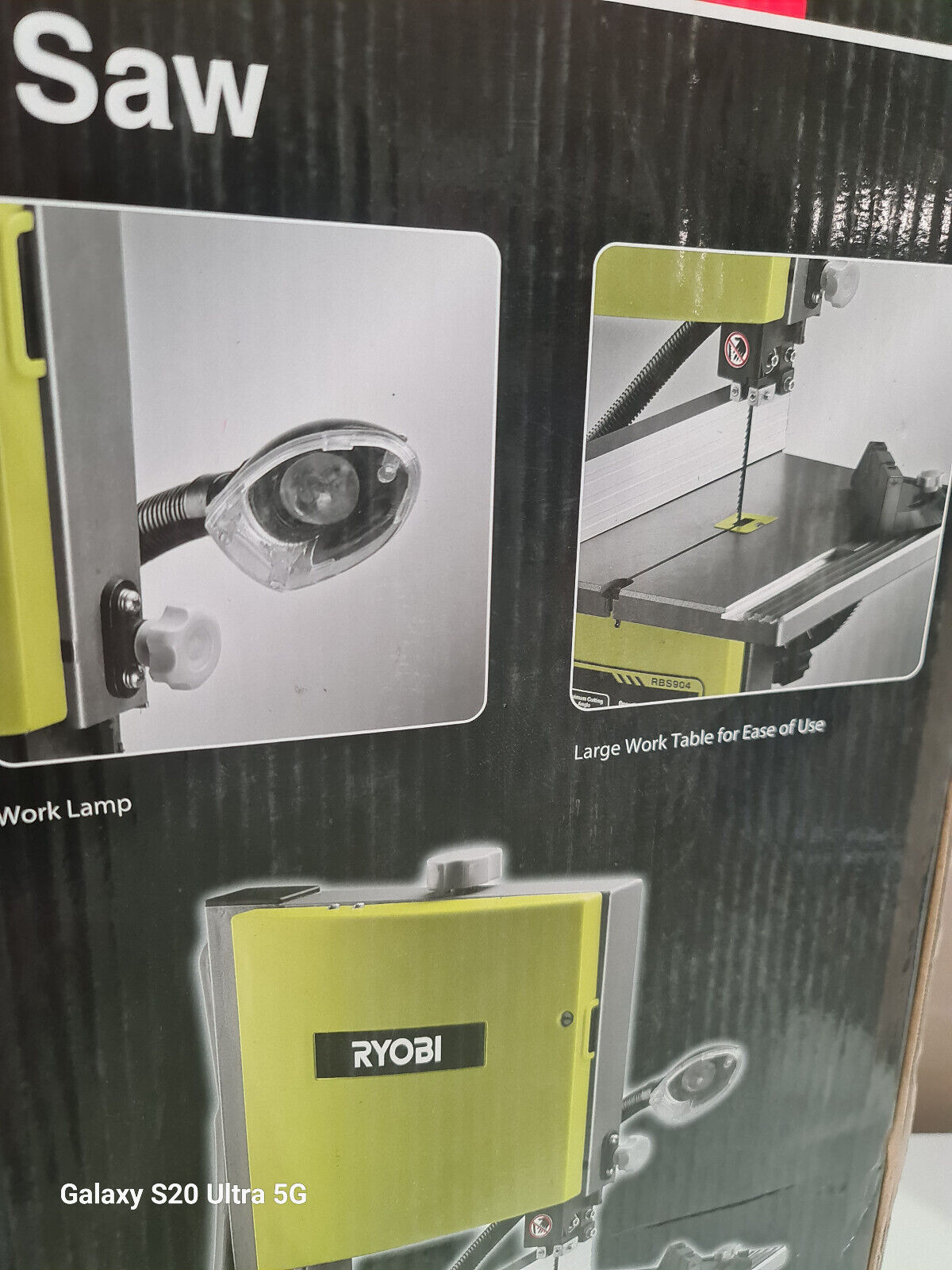 Ryobi 350w Bandsaw 230mm - New in Box