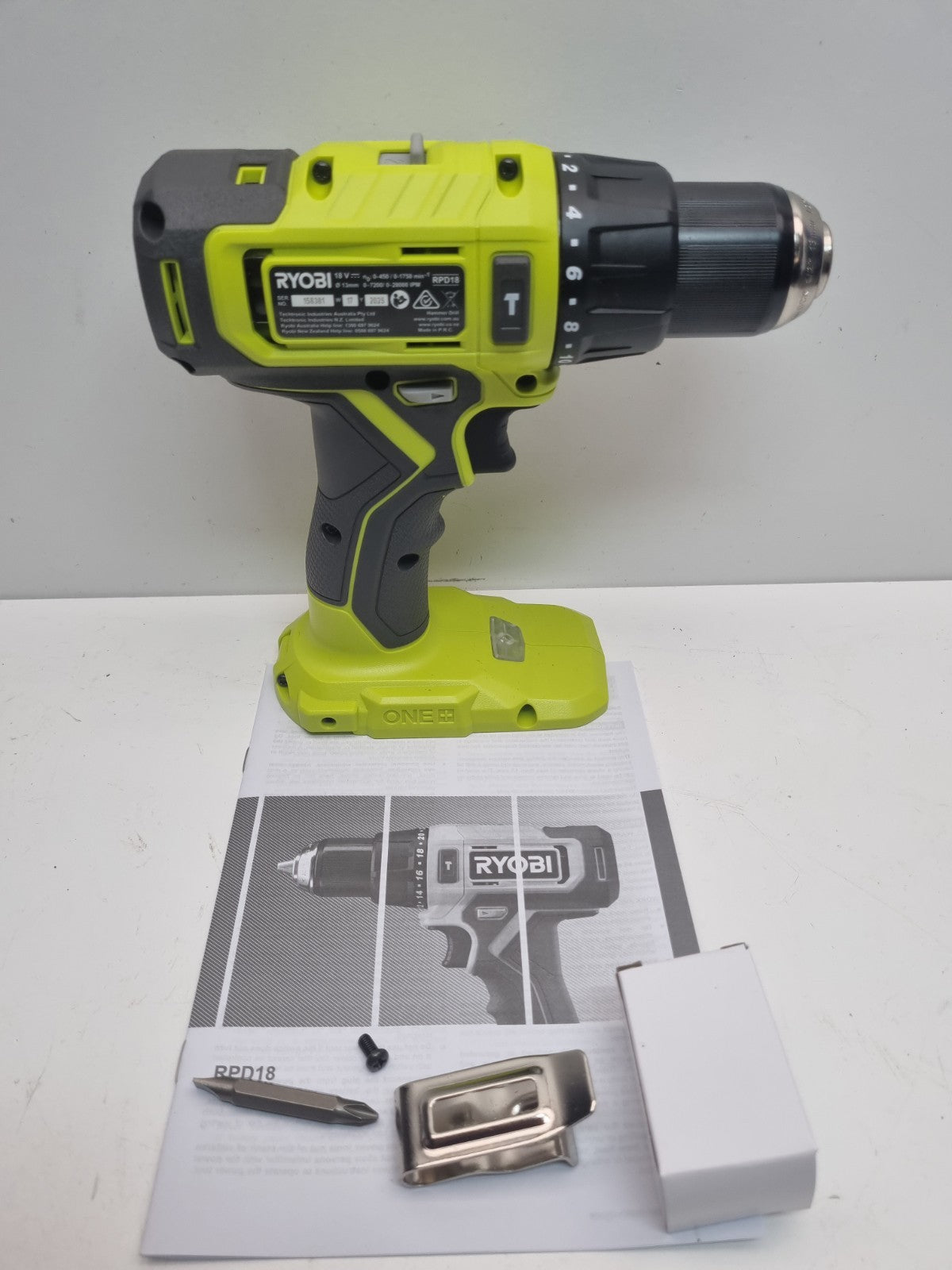 Ryobi Power Drill 18v Handyman Home Renovating