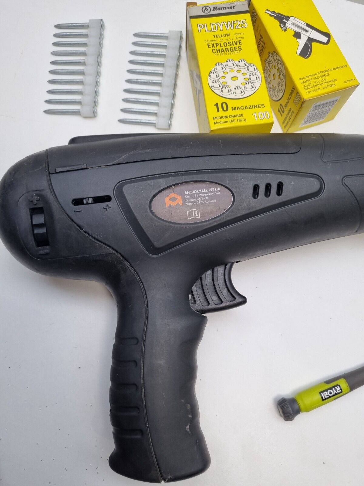 Powdered Nailer Power Tool 