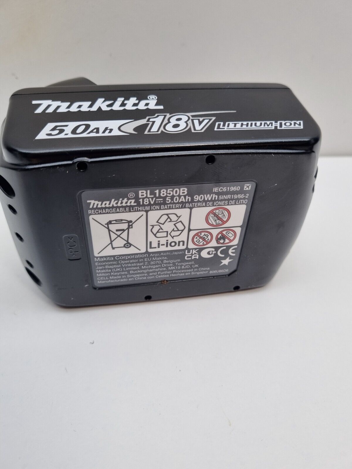 Makita 18v 5Ah Battery - Used + Genuine