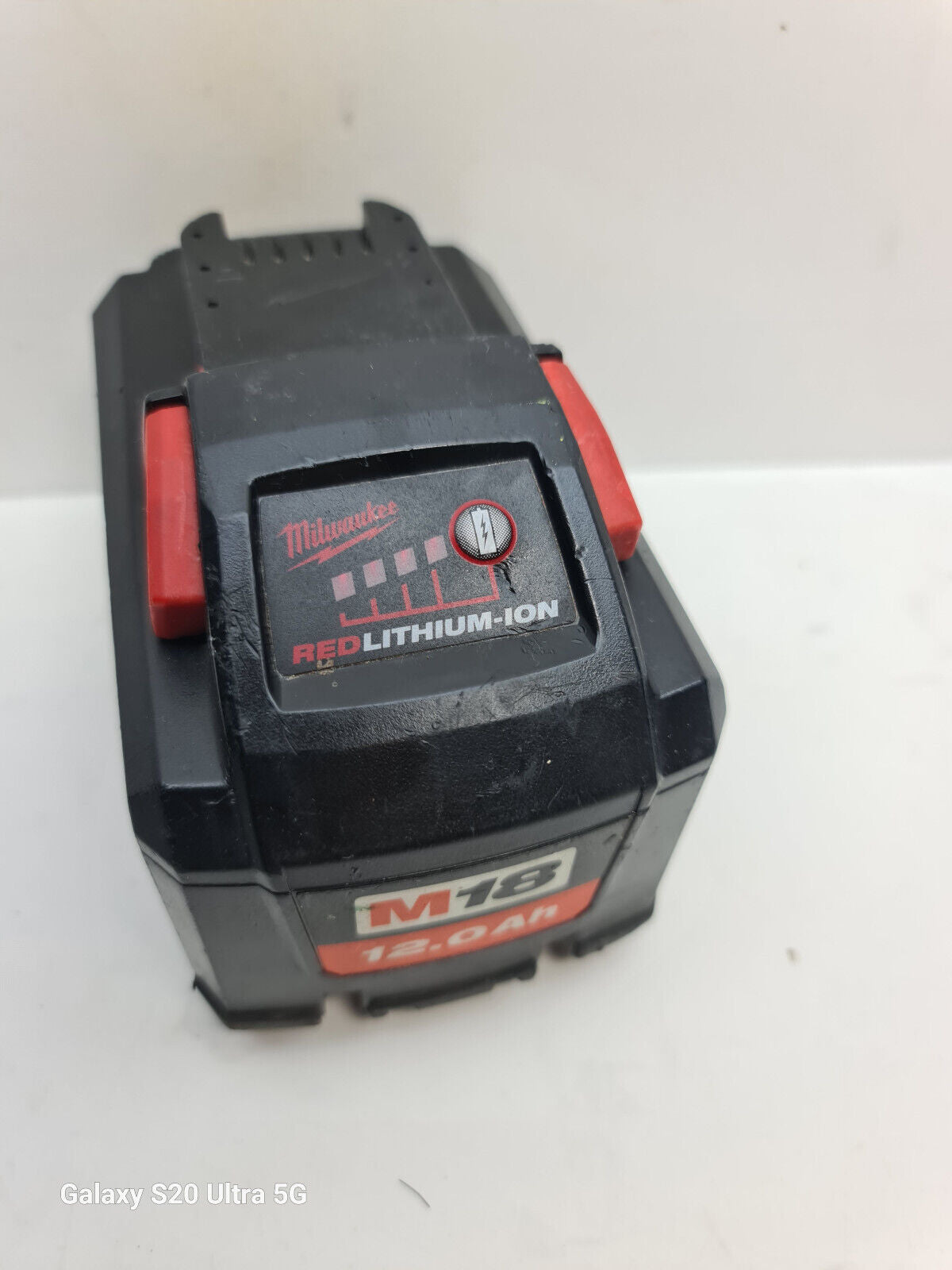 Milwaukee 18v 12.0Ah Battery - Used + Genuine Milwaukee