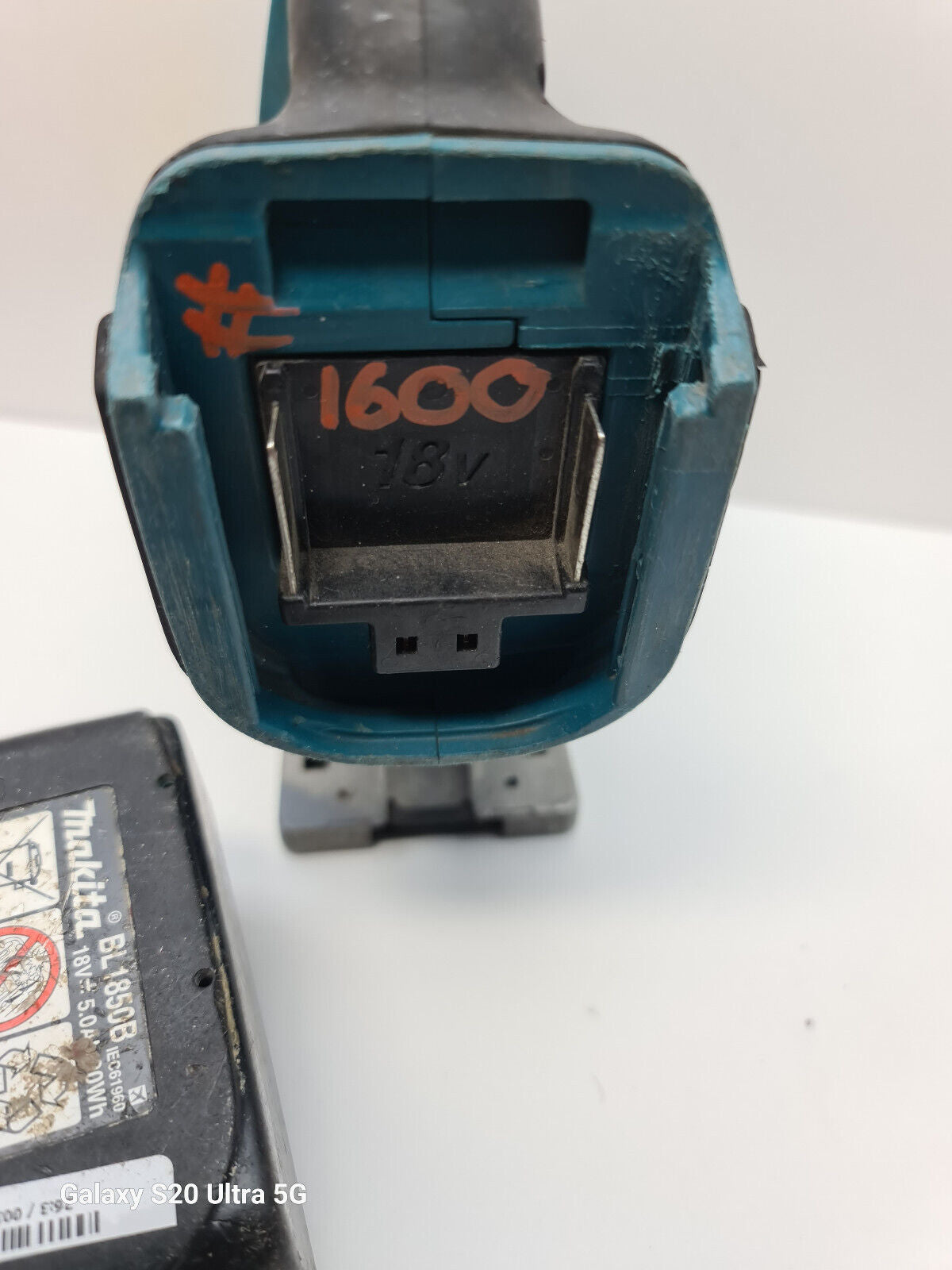 Makita 18v Jigsaw BJV180 + 5Ah Battery - Used