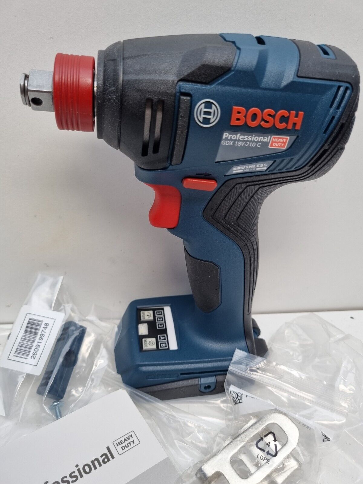 Bosch 18v Impact Wrench Driver GDX-210C - New