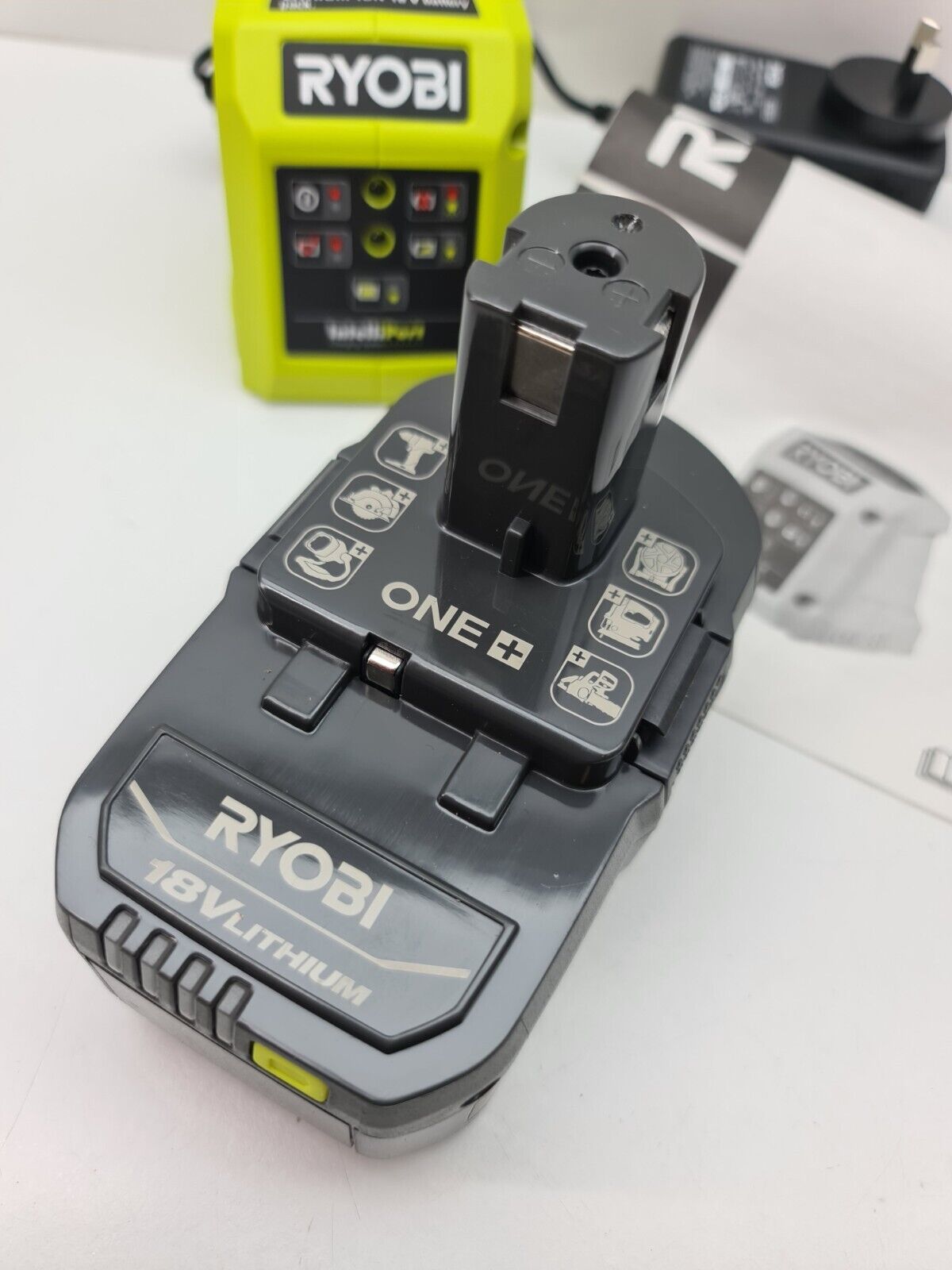 Ryobi 18v Charger + 4AH Battery - New + Genuine