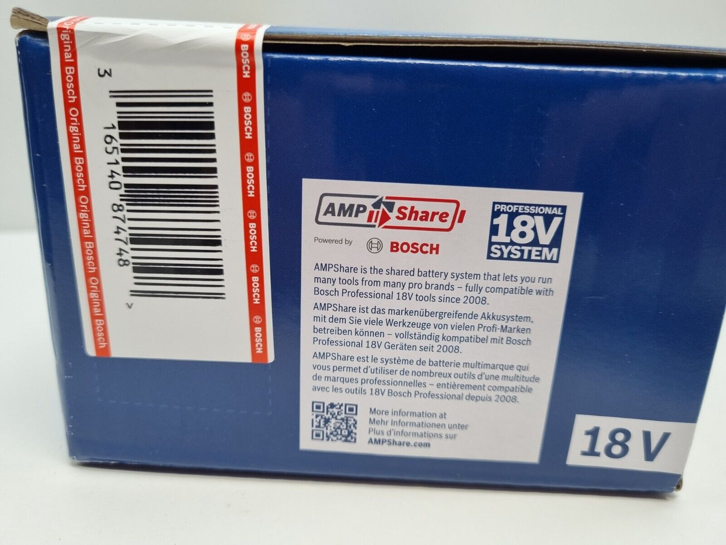 Bosch Blue 18v Rapid Charger GAL1880CV - New in Box