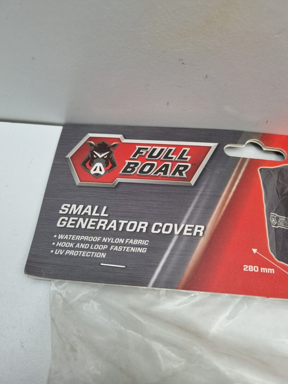 Full Boar Small Generator Cover - Hook + Loop Waterproof - New in Pack