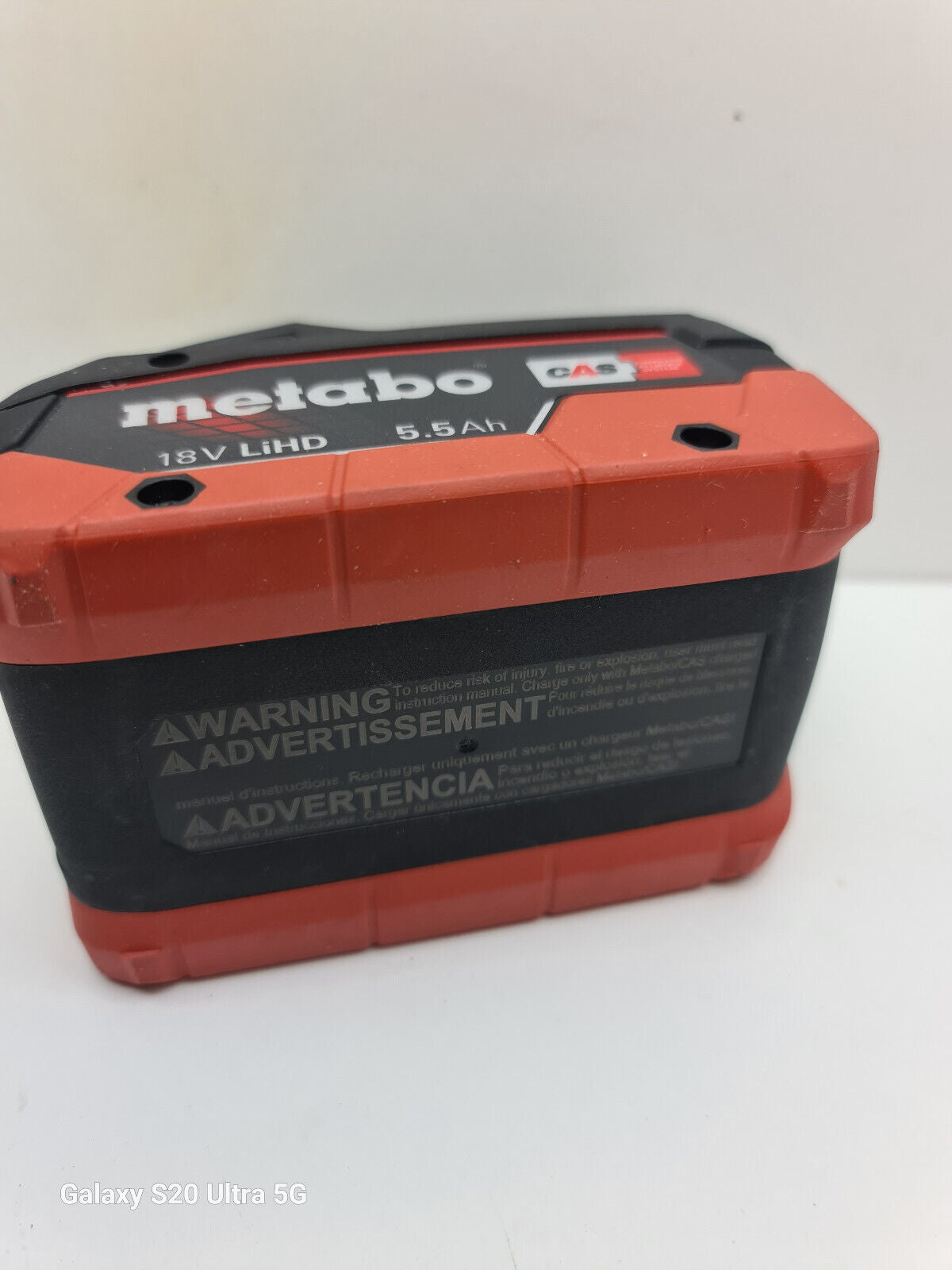 Metabo 18v 5.5AH Battery CAS - New + Genuine