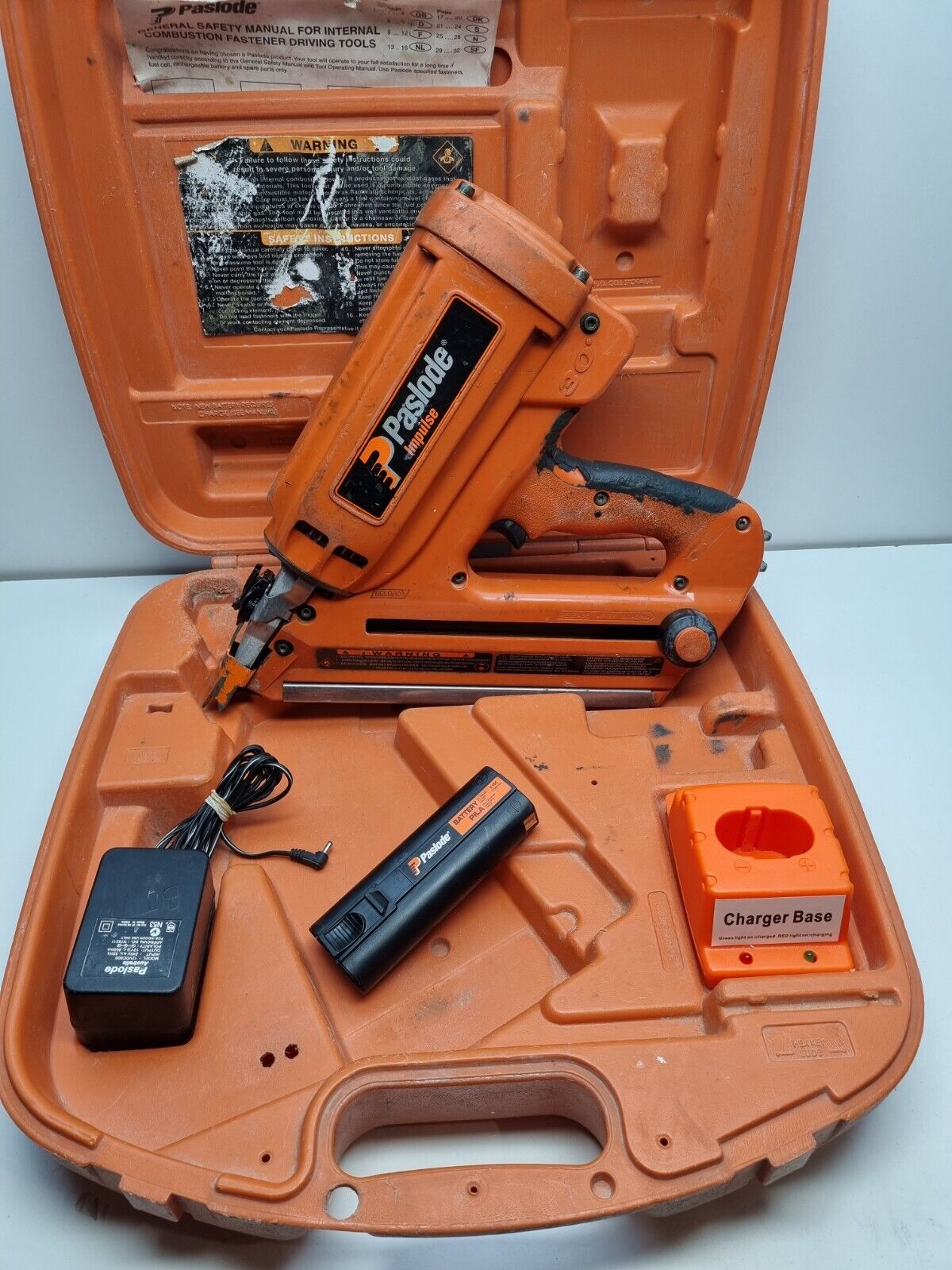 Paslode Nail Gun Gas Framer Kit - Serviced