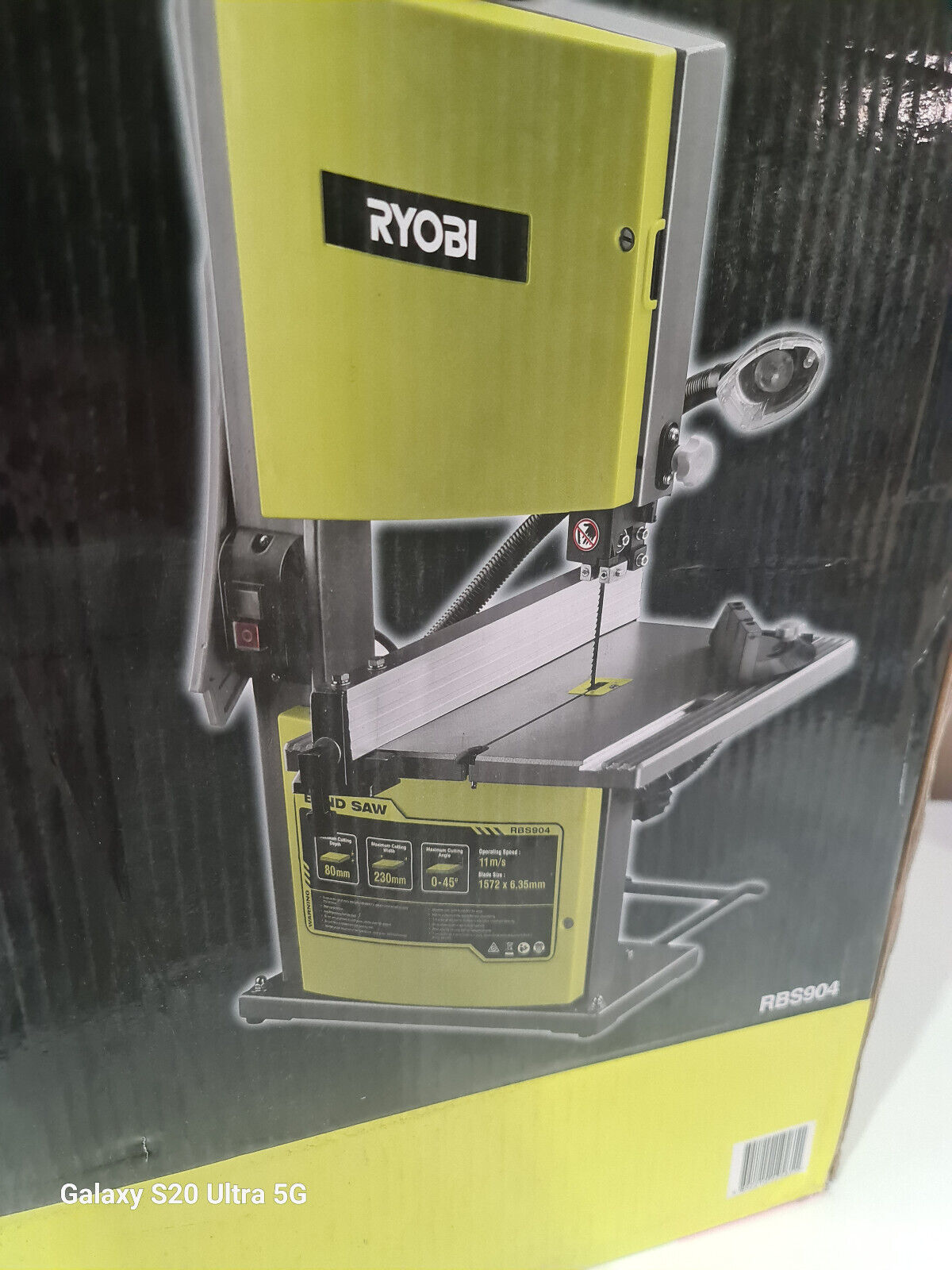 Ryobi 350w Bandsaw 230mm - New in Box