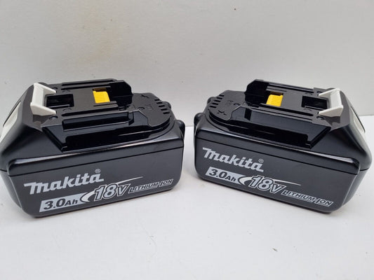 Makita 18v 3Ah Battery x2 - New + Genuine