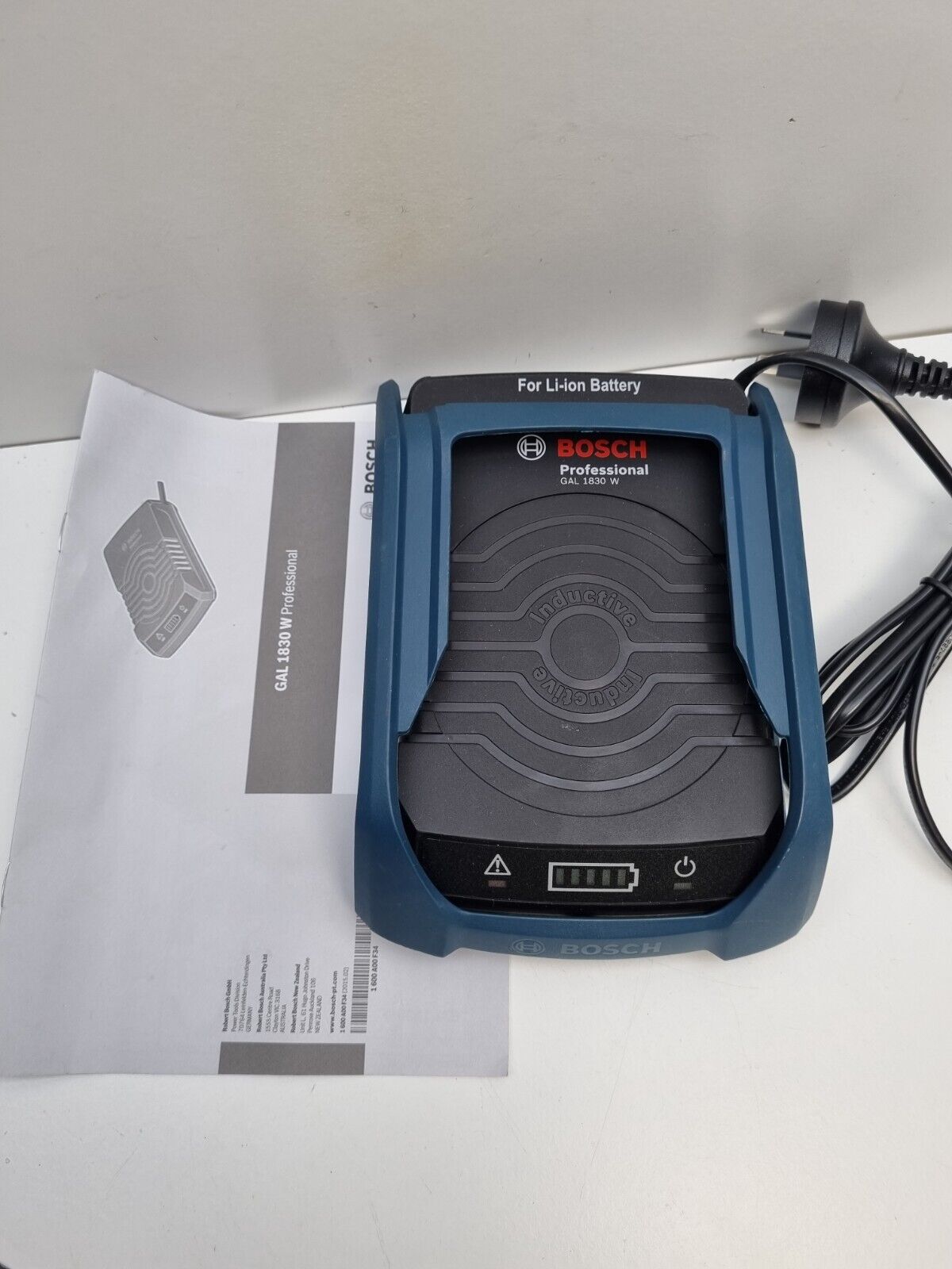 Bosch 12v 18v Wireless Charger GAL1830W - New