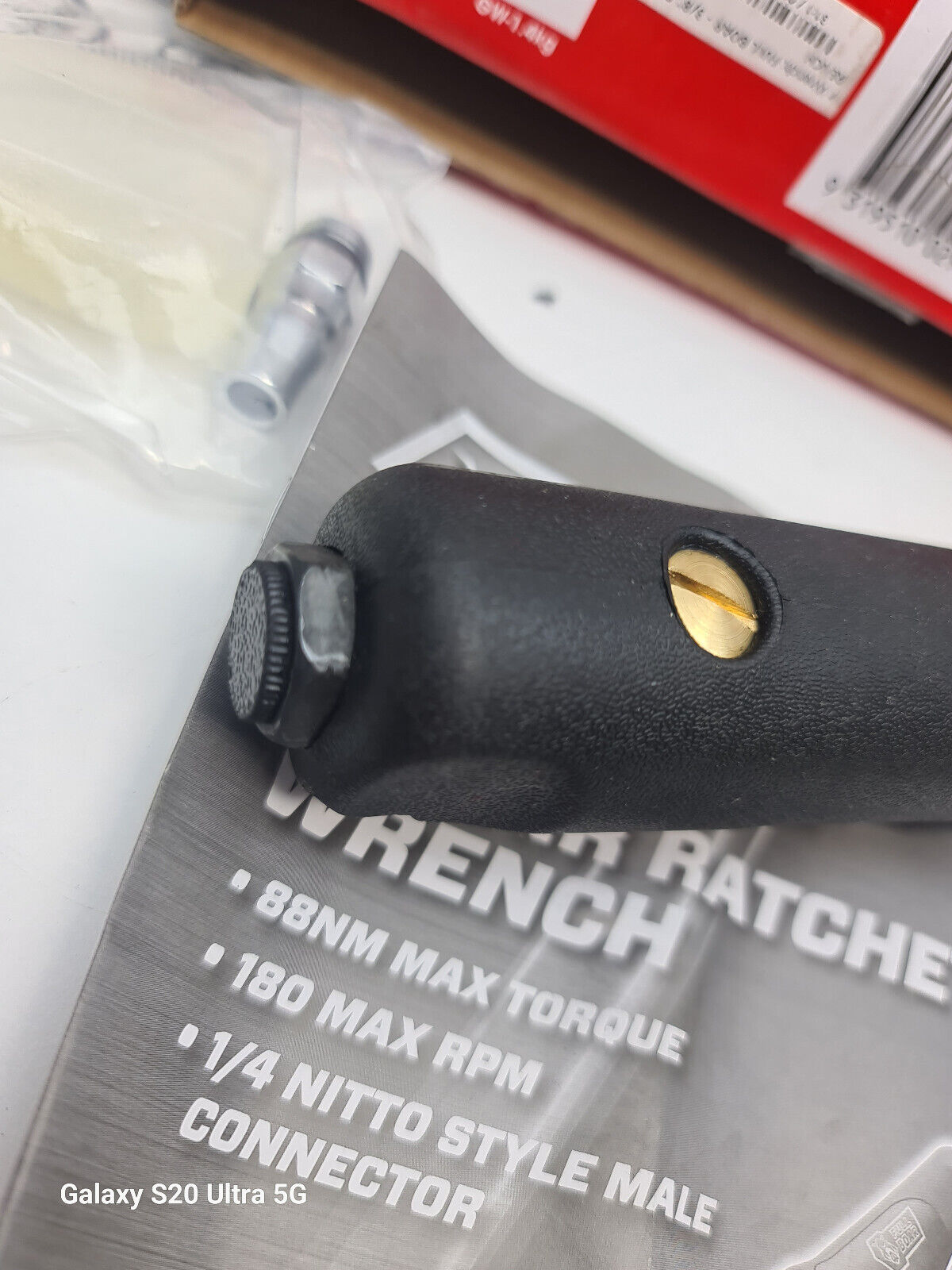 Full Boar 3/8" Air Ratchet Wrench - New in Box