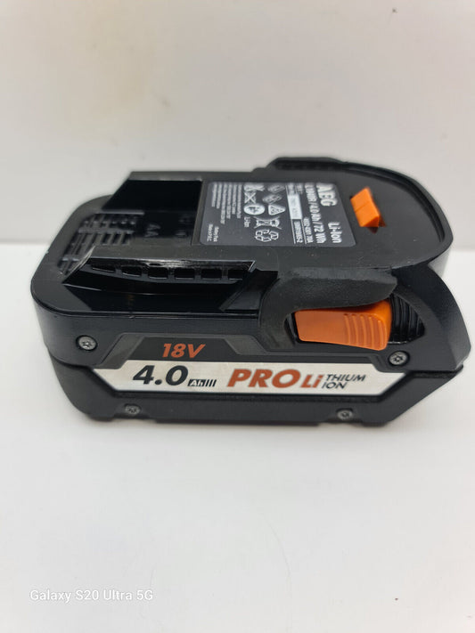 AEG 18v 4Ah Battery L1840R - Good Condition + Genuine