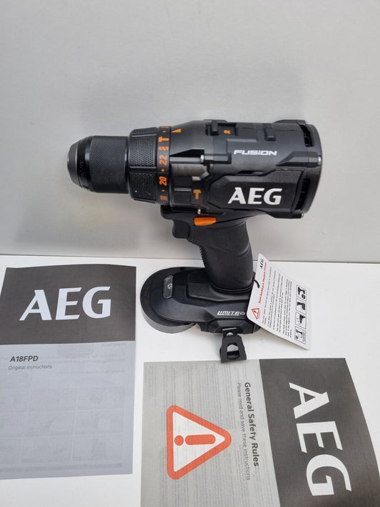 AEG 18v Fusion Hammer Drill A18FPD - Limited Edition - New