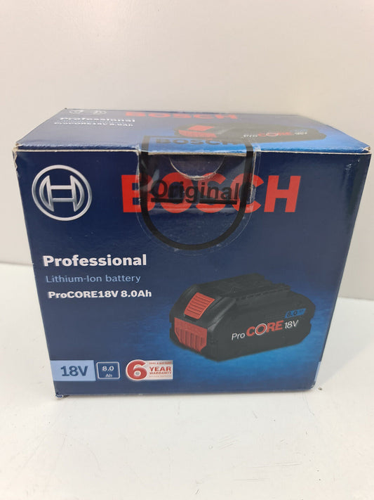 Bosch 18v Pro Core 8AH Battery - New in Box