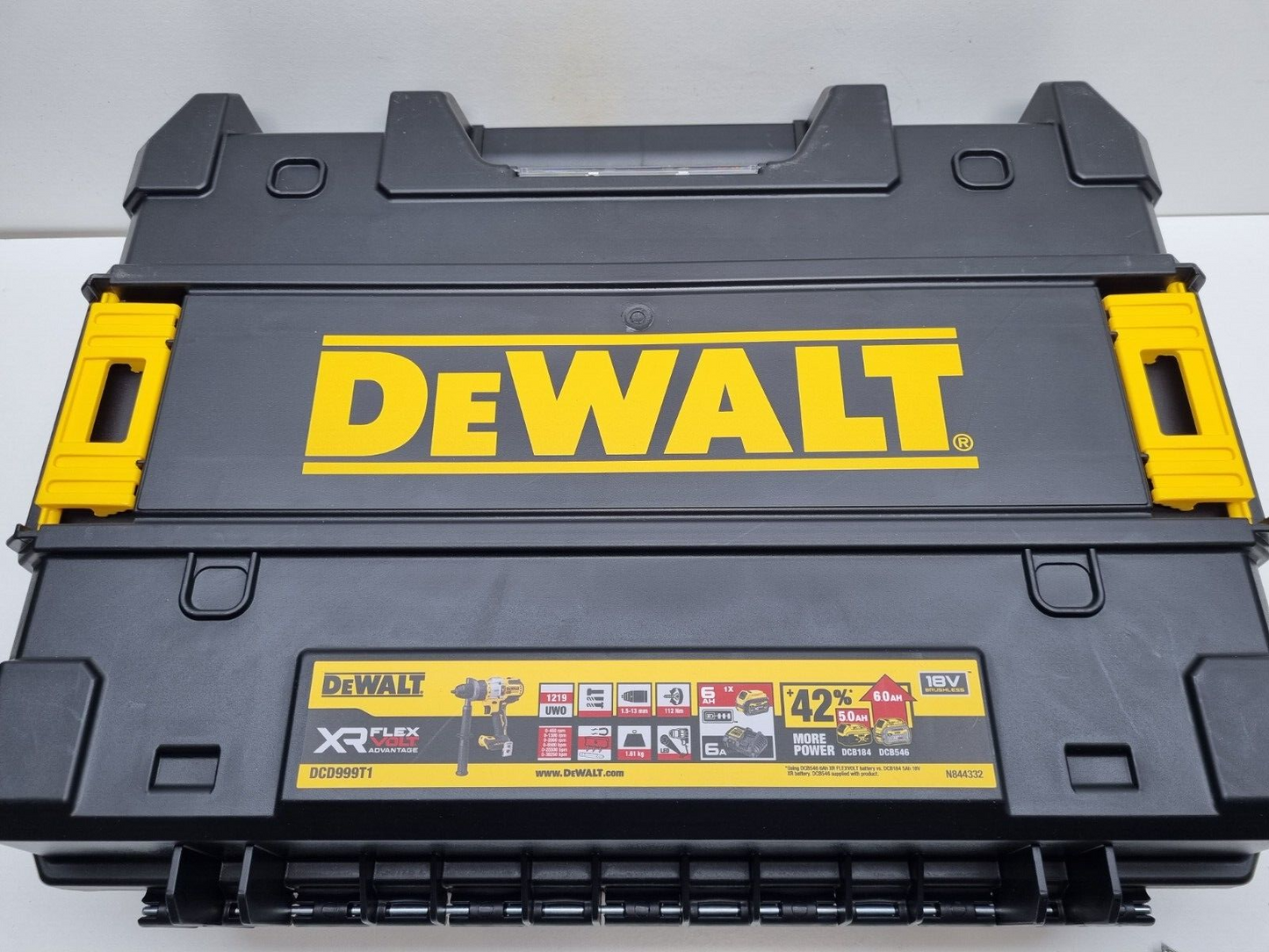 Dewalt 18v Brushless Drill DCD999N - Flexvolt Advantage - New + Genuine in Case