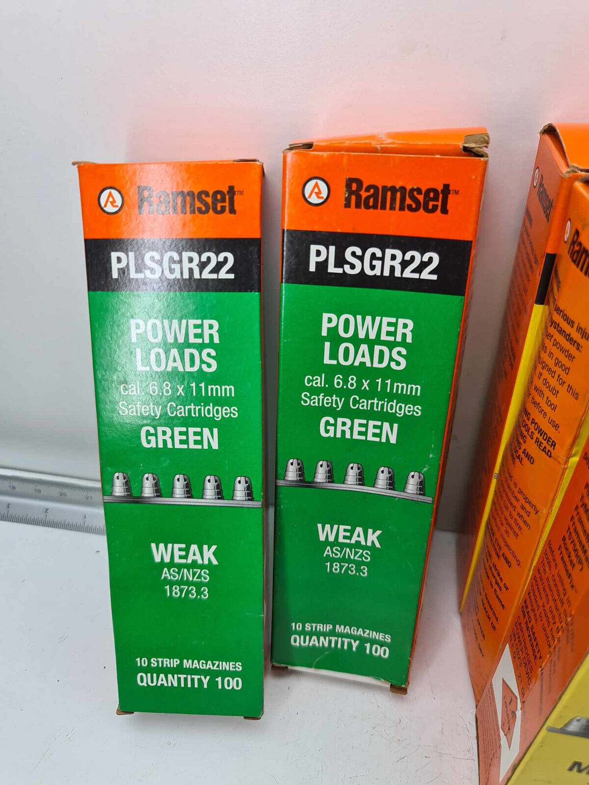 Ramset Fischer Powers Power Loads for 10 Strips - In Boxes