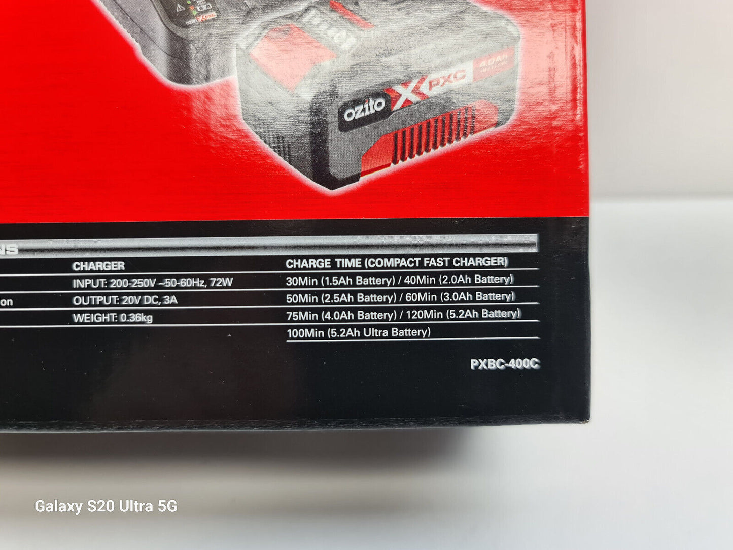 Ozito 18v Charger + 4AH Battery - New