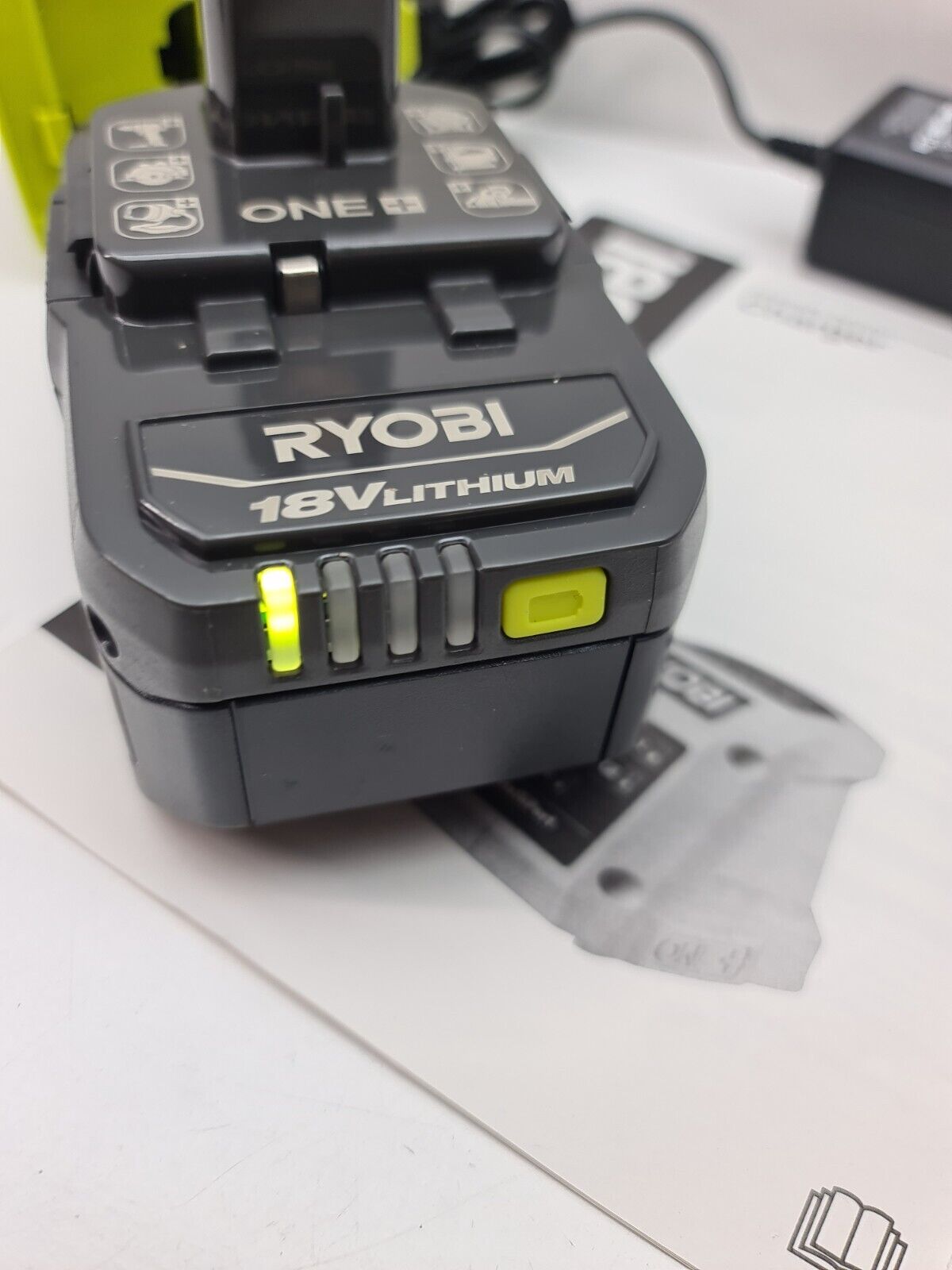 Ryobi 18v Charger + 4AH Battery - New + Genuine