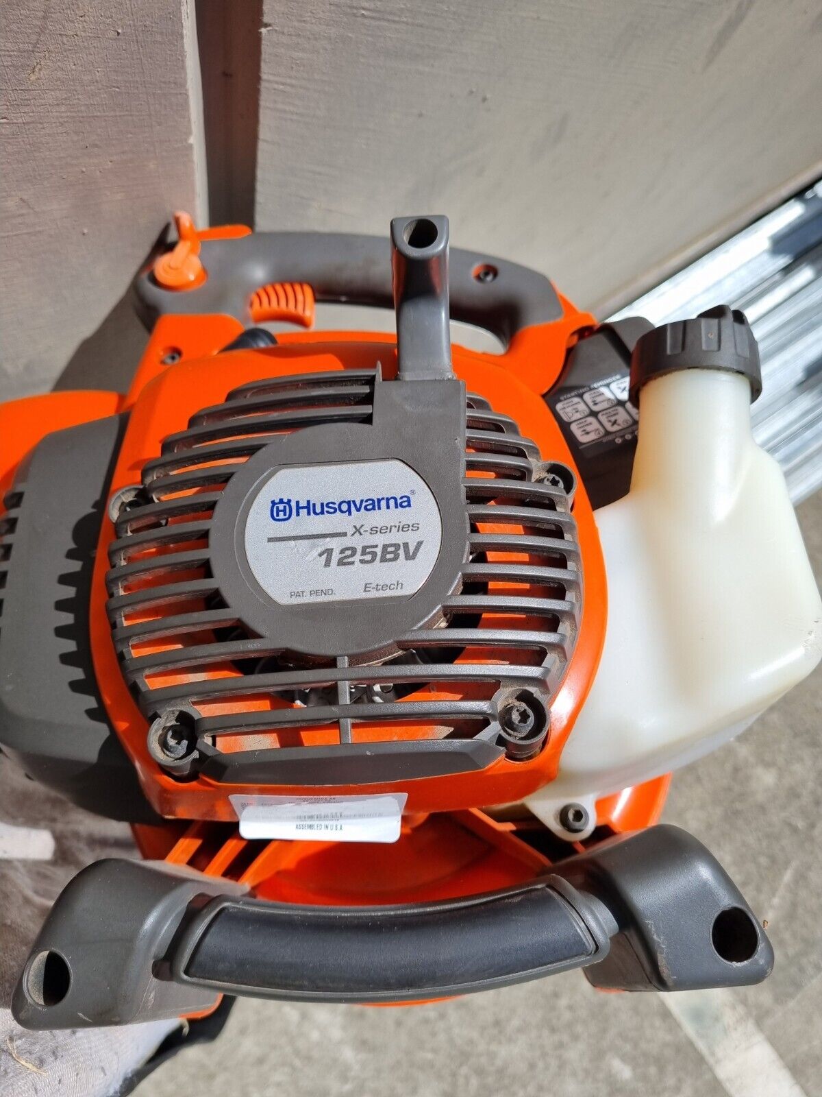 Husqvarna 125BV Vacuum - Great Condition