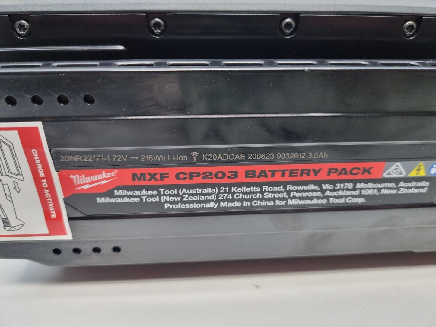 Milwaukee MX Fuel MXFCP203 Battery - New