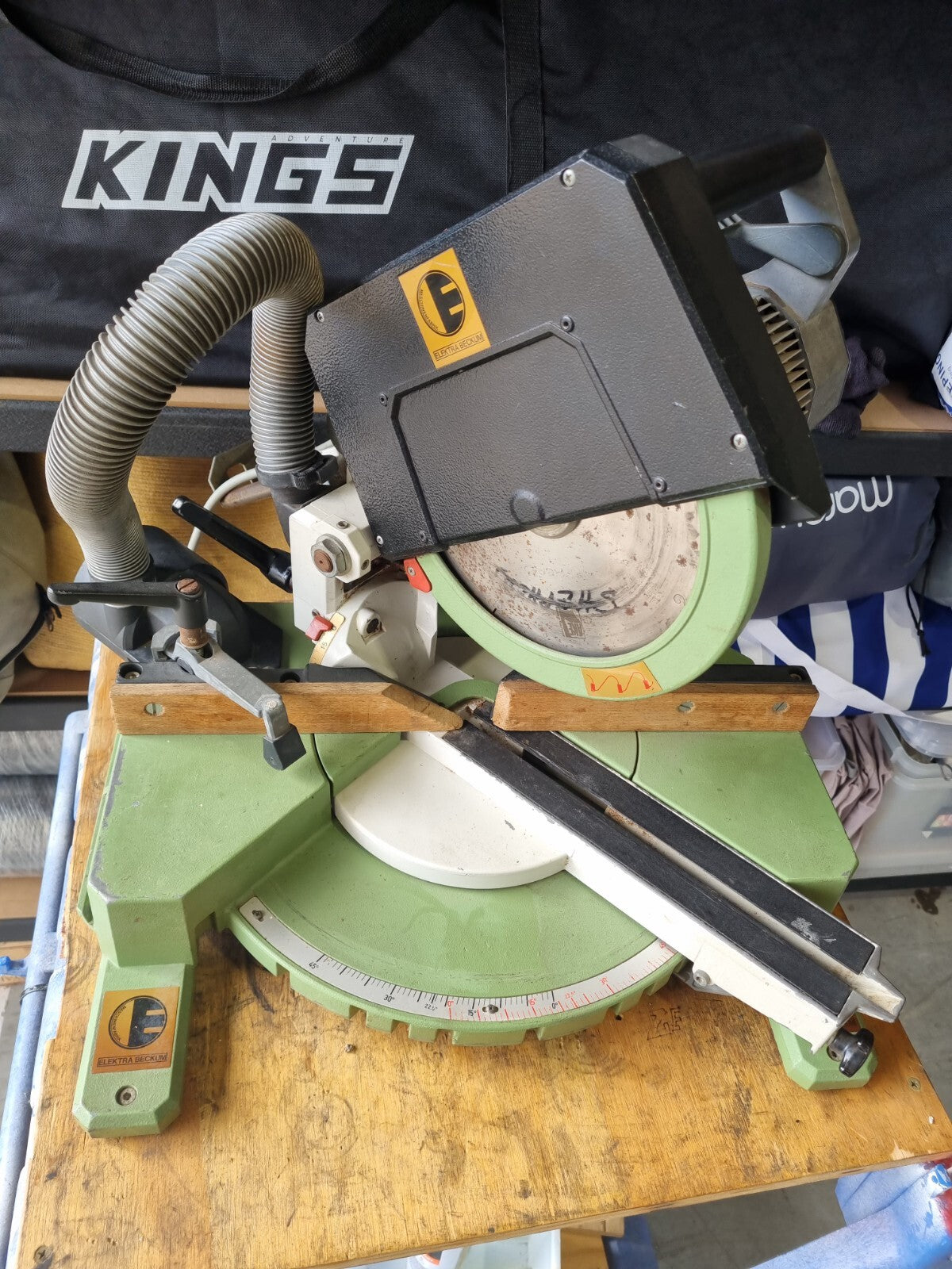 Elektra Saw Builder Tradie Renovating Beckum Mitre Saw