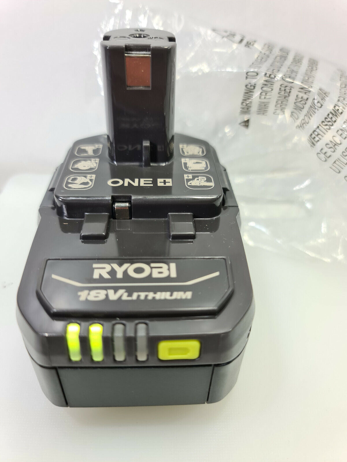 Ryobi 18v 4Ah Battery - Genuine, New Style