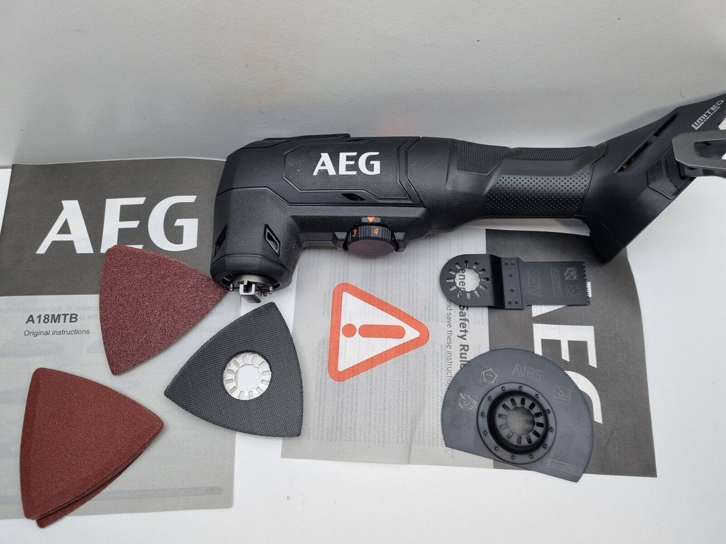 AEG 18v Brushless Multitool A18MTB - Limited Edition - New + Genuine