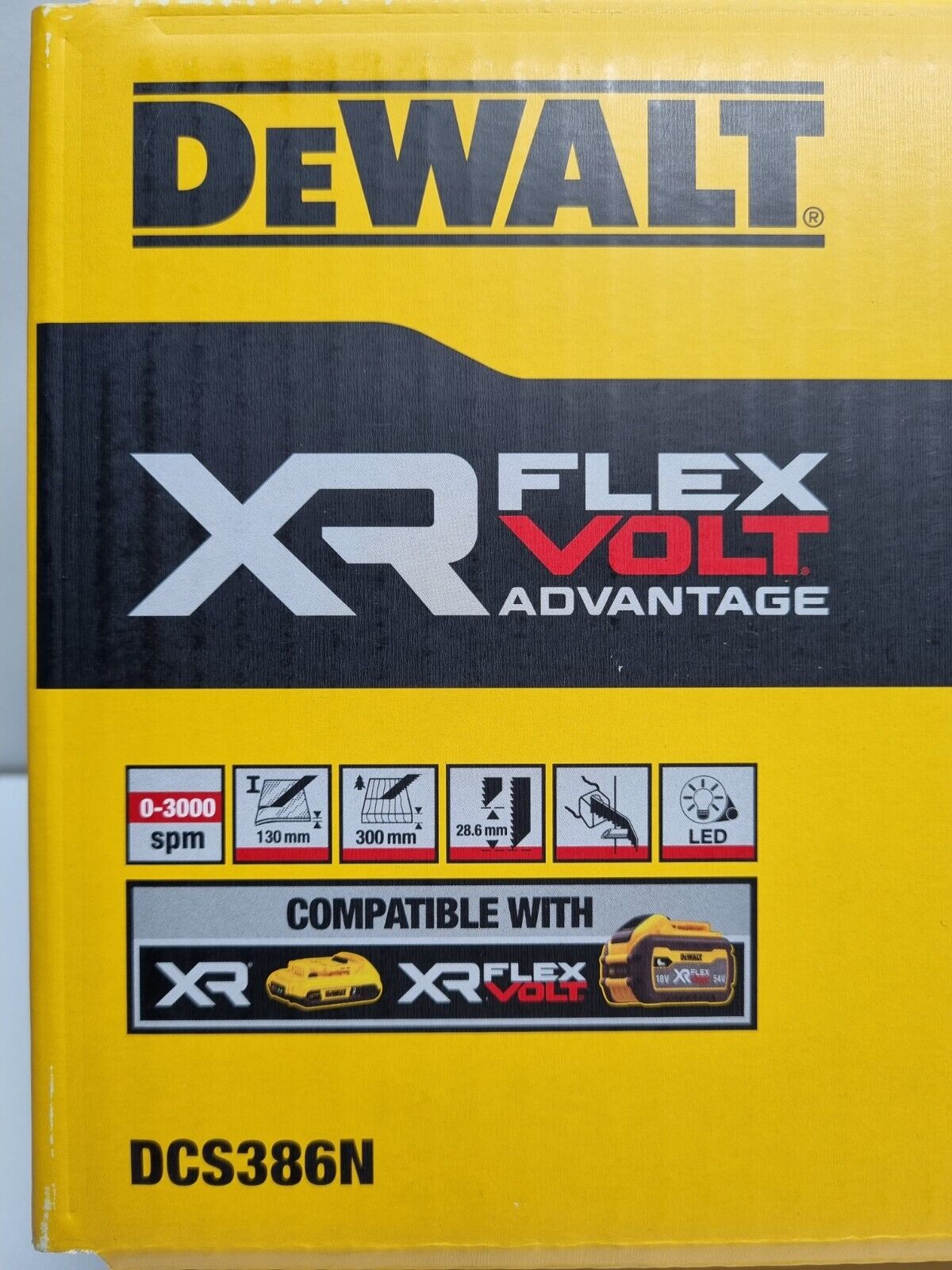 Dewalt 18v Brushless Flexvolt Advantage Reciprocating Saw DCS386N-XE -New in Box