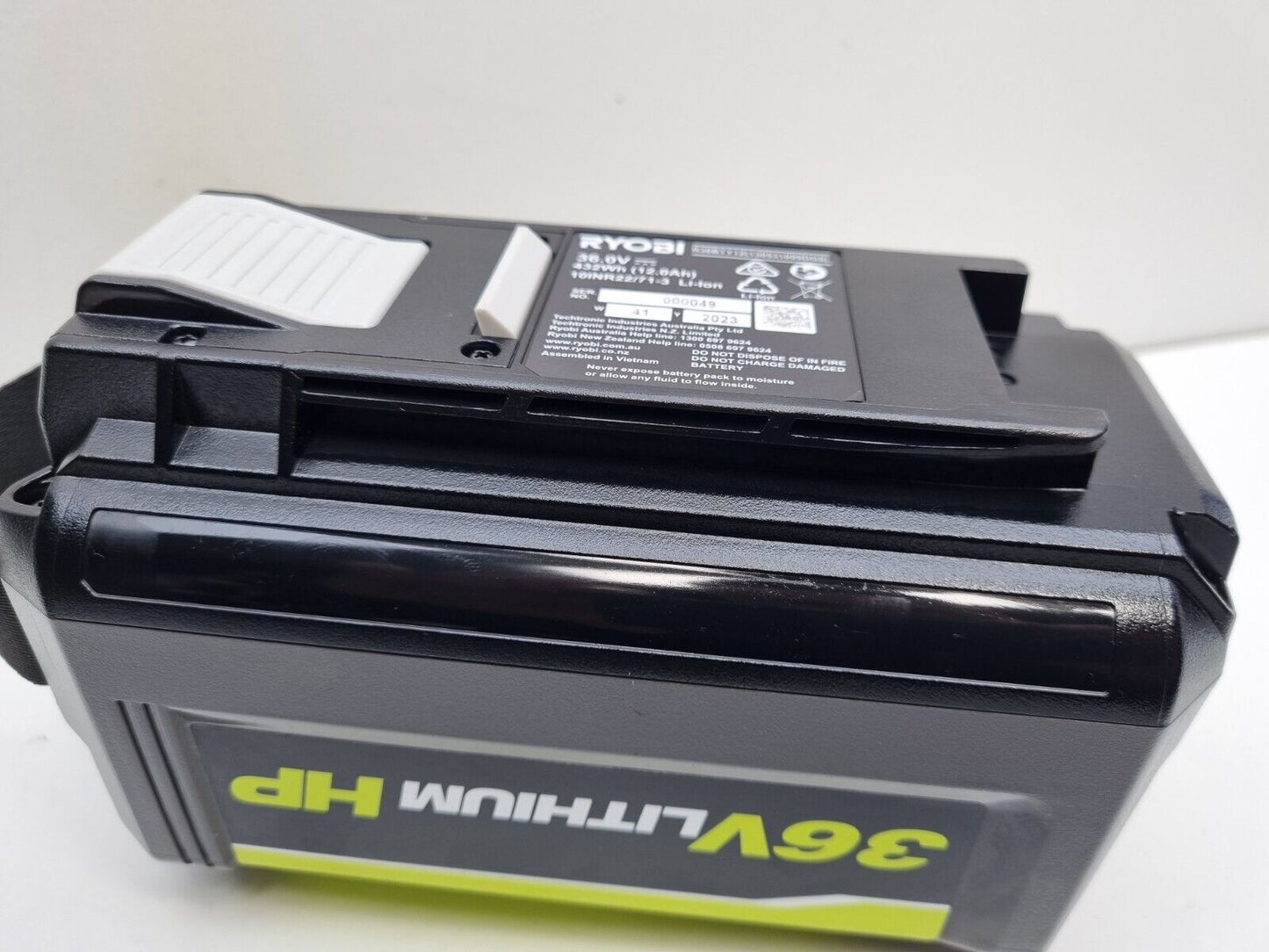 Ryobi 36v HP 12AH Battery R36BTY12 - New Condition