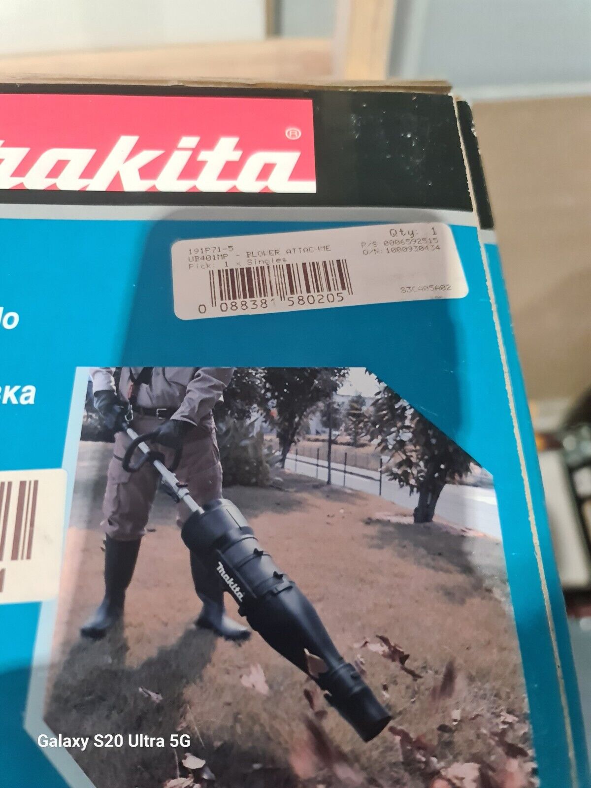 Makita Blower Attachment UB401MP - New in Box