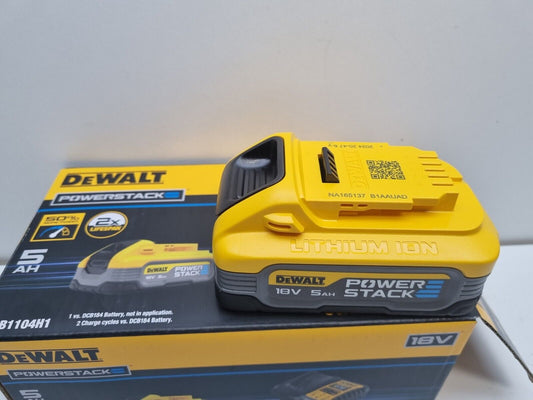 Dewalt 18v 5Ah Power Stack 2024 Battery - New