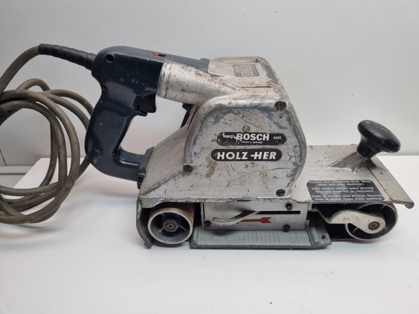 Holz Her Bosch Belt Sander Older Model Floors Renovating